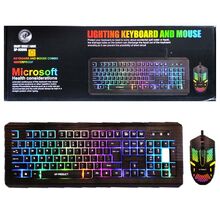 کیبورد و ماوس گیمینگ ایکس پی 9300 مدل  Keyboard And Mouse XP 9300G gallery0