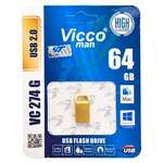 فلش 64 گیگ ویکومن مدل Vicco Man VC274G thumb 1