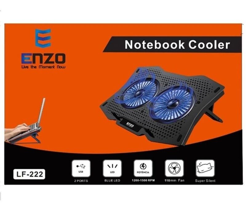 پایه خنک کننده گیمینگ انزو مدل ENZO LF 222 Cool Pad gallery1