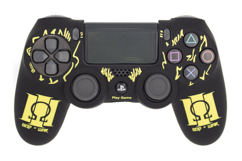 روکش دسته ps4 طرح خدای جنگ - محافظ دسته PS4 مدل God Of War gallery0