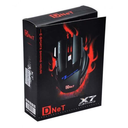ماوس گیمینگ X7 دی نت RGB مدل Mouse X7 D-net
