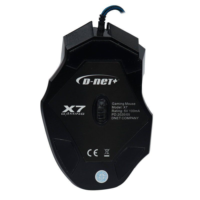ماوس گیمینگ X7 دی نت RGB مدل Mouse X7 D-net gallery1