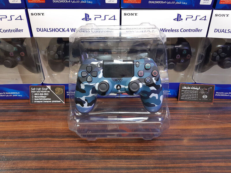 دسته PS4 گرید A ارتشی آبی - DualShock 4 gallery1