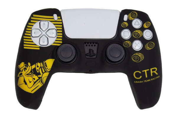 روکش دسته پلی فایو طرح کرش ماشینی - محافظ دسته PS5 مدل CTR