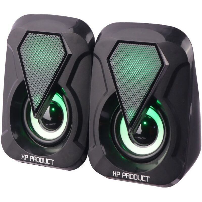 اسپیکر دو تیکه ایکس پی رقص نور دار مدل XP S81G Speaker gallery0