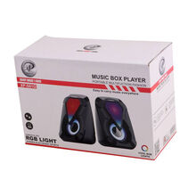 اسپیکر دو تیکه ایکس پی رقص نور دار مدل XP S81G Speaker gallery1