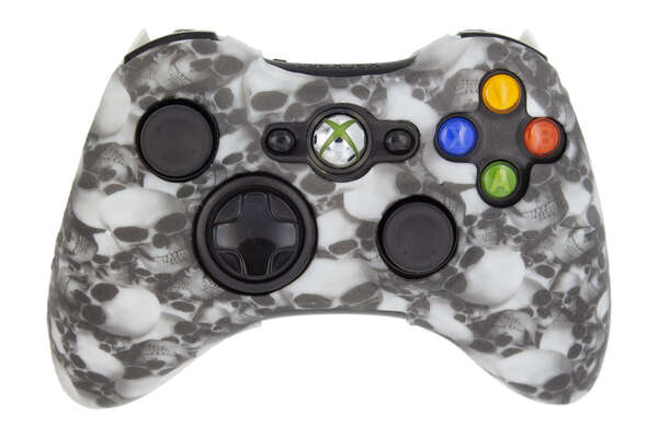 روکش دسته ایکس باکس 360 طرح اسکلت - محافظ دسته XBOX 360 مدل Skeleton
