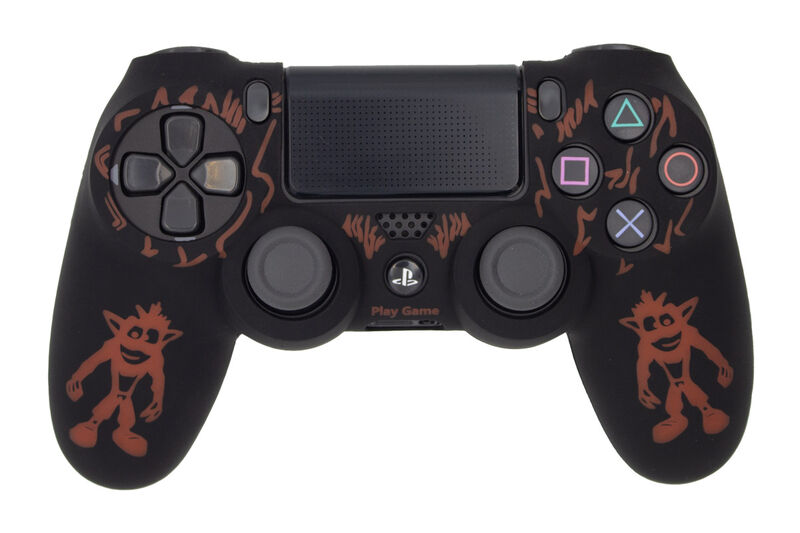 روکش دسته PS4 طرح کراش باندیکوت - محافظ دسته PS4 مدل Crash Bandicoot 4 gallery0