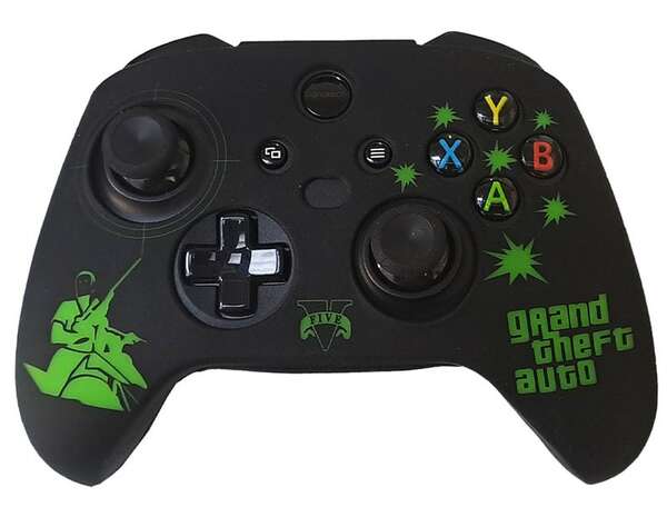 روکش دسته ایکس باکس سری S-X طرح جی تی ای- محافظ دسته Xbox Series S-X مدل GTA