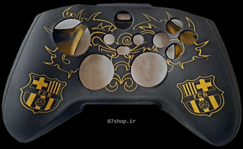 روکش دسته ایکس باکس سری S-X طرح بارسلونا - محافظ دسته Xbox Series S-X مدل FCB gallery0