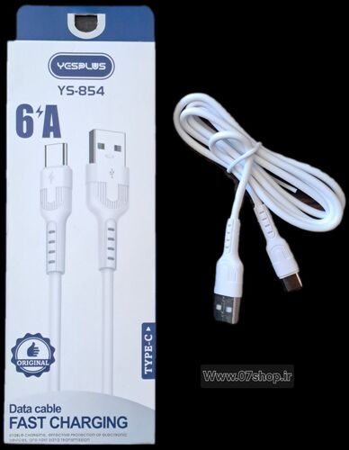 کابل شارژ فست تایپ سی یس پلاس YS 854 مدل YES PLUS YS-854