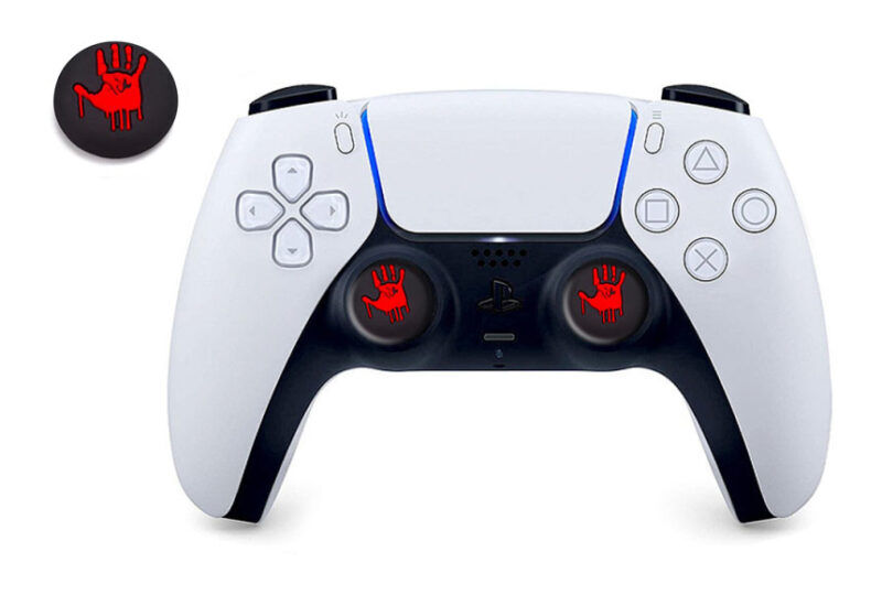 روکش سر آنالوگ سه بعدی طرح دست خونی - گریپس مدل Bloody Hand برای انواع سر انالوگ دسته بازی PlayStation و XBOX و PC gallery1