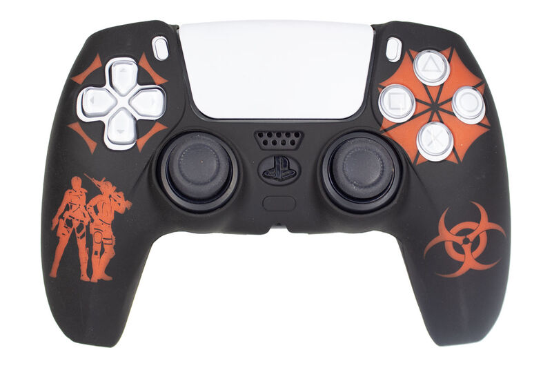 روکش دسته پلی فایو طرح  رزیدنت اویل- محافظ دسته PS5 مدل  Resident Evil gallery0