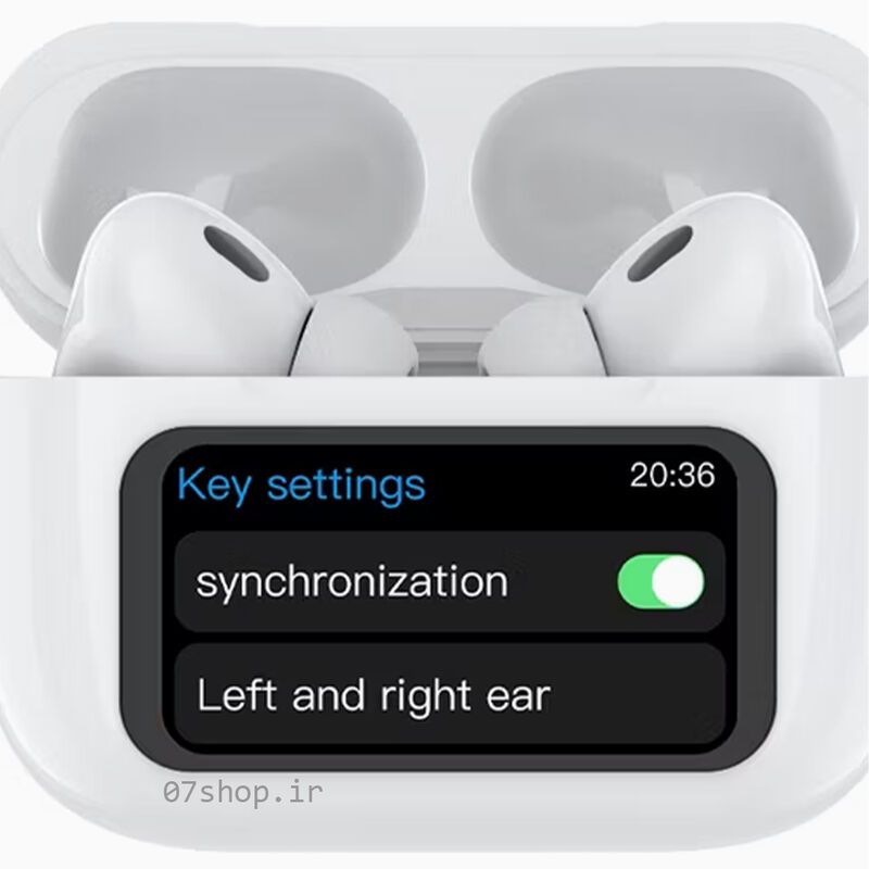 ایرپاد پرو 2 هوشمند مانیتور دار WT 5 - مدل  Airpod Pro 2  Wisme WT-5 ANC-ENC gallery1