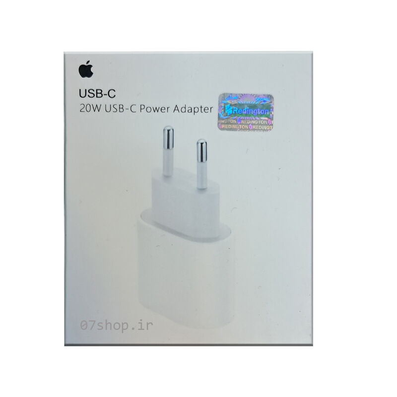 شارژر 20 وات آیفون منتاژ کالیفرنیا مدل Apple UCB-C Adapter MHJE3ZM 20W Orginal gallery2