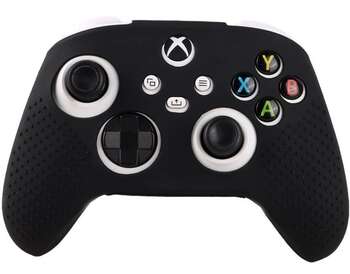 روکش دسته ایکس باکس سری S-X طرح مشکی آج دار - محافظ دسته Xbox Series S-X مدل Ribbed Black