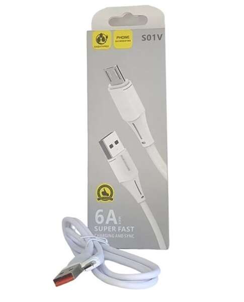 کابل شارژ فست میکرو ساساتری مدل Sasathree S01V Micro USB Cable