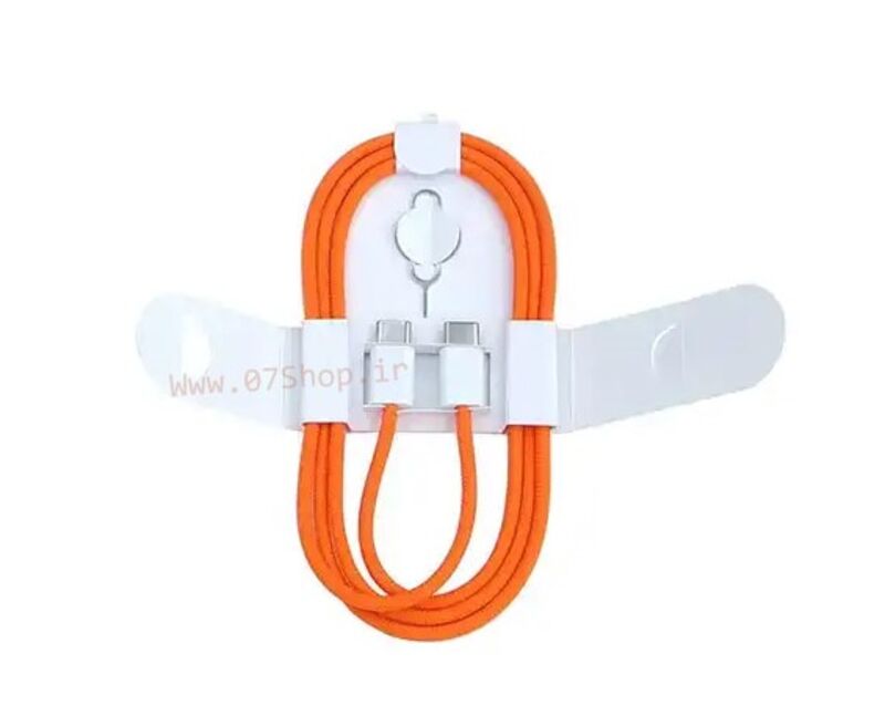 کابل آیفون 17 پرومکس کنفی نارنجی  60 وات مدل Apple USB-C Cable 60W 17-Pro-Max gallery0