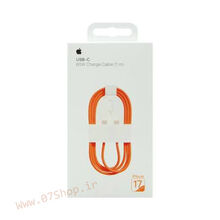 کابل آیفون 17 پرومکس کنفی نارنجی  60 وات مدل Apple USB-C Cable 60W 17-Pro-Max gallery1