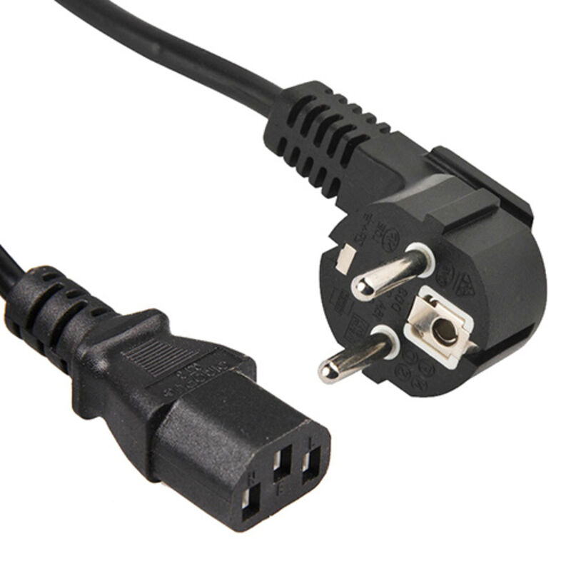 کابل برق سه پین منبع تغذیه کامپیوتر دی نت  طول 1.8 متر gallery0