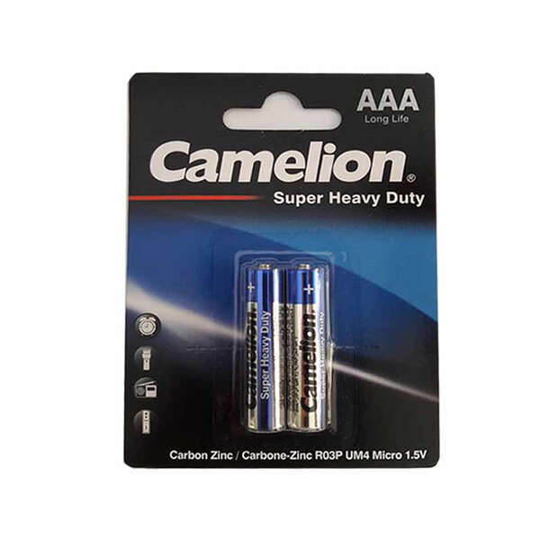 باتری نیم قلمی Camelion Long Life AAA پکدار