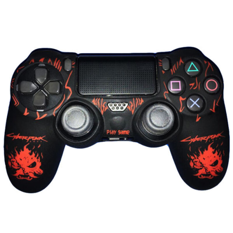 محافظ دسته پلی استیشن 4 طرح سایبر پانک قرمز gallery0