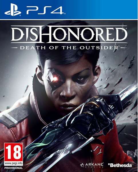 دیسک کارکرده Dishonored  Death of the Outsider